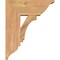 Ekena Millwork Imperial Traditional Smooth Bracket w/ Offset Brace, Western Red Cedar, 7 1/2"W x 18"D x 22"H BKT0806X18X22IMP01SWR - alternate 3
